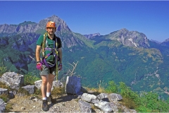 406 Le Alpi Apuane- La ferrata del Procinto 