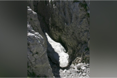 648  -le Alpi Apuane- La Pania -Nevaio perenne. nel- canalone