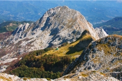 659- -le Alpi Apuane- La Pania - Paesaggio- su- rifugio -Rossi
