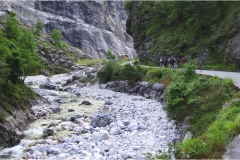 819  Le  Alpi Apuane- La monorotaia Denham da Piastreta