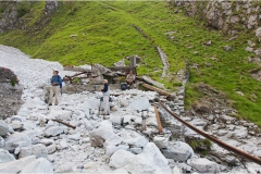 832  Le  Alpi Apuane- La monorotaia Denham 