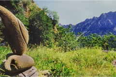 855. Alpi Apuane -Foce-di-Vinca La stele