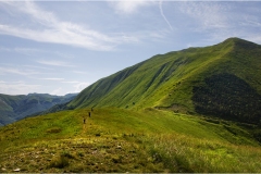 145- Appennino -Dalla  Focerella al Passo delle Radici-Crinali-del-Prado