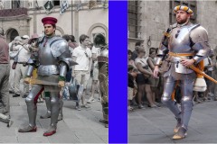  Armi e  armature al palio di Siena A.D. 2015