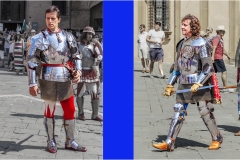  Armi e  armature al palio di Siena A.D. 2015