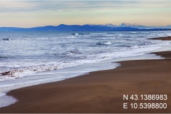 440-Le coste della Toscana -Marina-di-Castagneto-dati-GPS