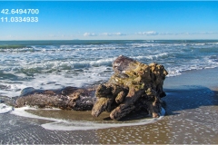 614-Le coste della Toscana -Spiaggia-Dati-GPS