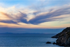 250-Le coste della Toscana-Tramonto-da-Talamone