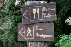 San Gimignano - Segnaletica